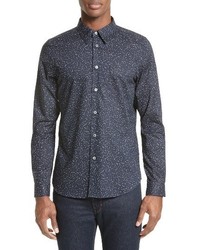 Paul Smith Ps Extra Trim Fit Constellation Print Sport Shirt