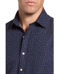 Gant Regular Fit Floral Print Sport Shirt