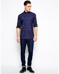 Selected Shirt With Print