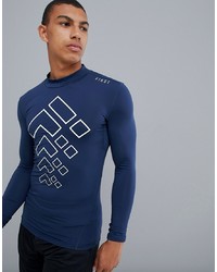 FIRST Baselayer Long Sleeve T Shirt With High Neck