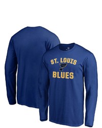 FANATICS Branded Blue St Louis Blues Team Victory Arch Long Sleeve T Shirt At Nordstrom