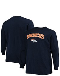 FANATICS Branded Navy Denver Broncos Big T Sleeve T Shirt