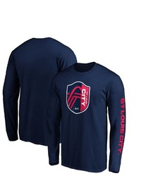 FANATICS Branded Navy St Louis City Sc Long Sleeve T Shirt