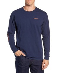 Patagonia Long Sleeve Logo T Shirt