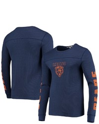 Junk Food Navy Chicago Bears Heavyweight Thermal Long Sleeve T Shirt At Nordstrom