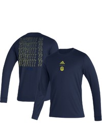 adidas Navy Nashville Sc Club Long Sleeve T Shirt At Nordstrom