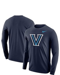 Nike Navy Villanova Wildcats Primary Logo Long Sleeve T Shirt At Nordstrom
