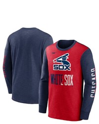Nike Navyred Chicago White Sox Cooperstown Collection Rewind Splitter Slub Long Sleeve T Shirt At Nordstrom