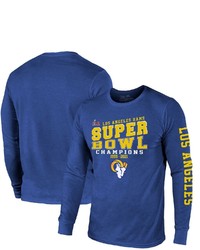Majestic Threads Royal Los Angeles Rams 2 Time Super Bowl Champions Loudmouth Long Sleeve T Shirt At Nordstrom