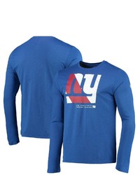 New Era Royal New York Giants Combine Authentic Sections Long Sleeve T Shirt At Nordstrom