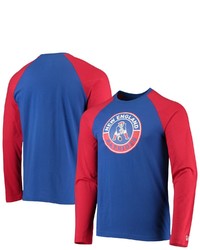 New Era Royalred New England Patriots League Raglan Throwback Long Sleeve T Shirt At Nordstrom