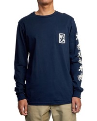 RVCA Send Noodles Long Sleeve Graphic Tee