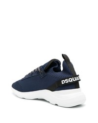 DSQUARED2 Fly Logo Print Low Top Sneakers
