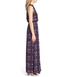 Everly Floral Print Maxi Dress