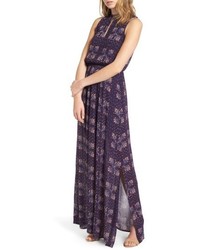 Everly Floral Print Maxi Dress