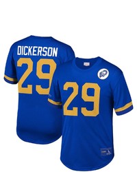 Mitchell & Ness Eric Dickerson Royal Los Angeles Rams Retired Player Name Number Mesh Crew Neck Top At Nordstrom