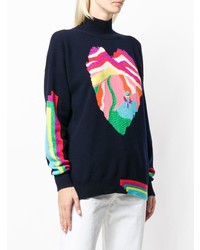 Barrie Heart Cashmere Sweater
