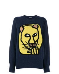 P.A.R.O.S.H. Lion Intarsia Sweater