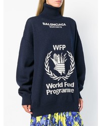 Balenciaga World Food Programme Turtleneck Sweater