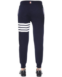 Thom Browne Intarsia Cotton Jersey Jogging Pants