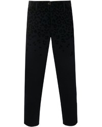 Kolor Cropped Leopard Print Trousers