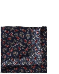 Asos Pocket Square In Paisley