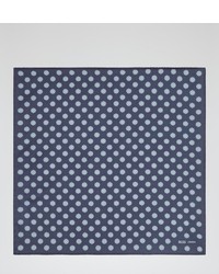 Reiss Mccullers Flower Print Pocket Square