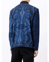 Etro Patchwork Jersey Polo Shirt