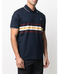 Paul & Shark Chest Stripe Cotton Polo Shirt
