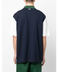 Lacoste Logo Print Organic Cotton Polo Shirt
