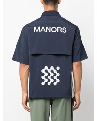Manors Golf Logo Print Polo Shirt