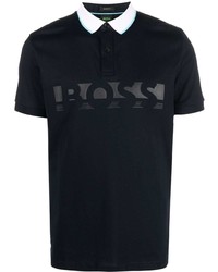BOSS Logo Print Polo Shirt