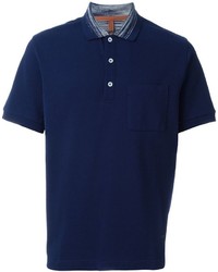 Missoni Print Collar Polo Shirt