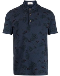 Altea Palm Tree Print Polo Shirt