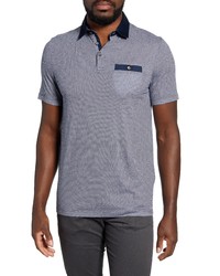 Ted Baker London Raket Slim Fit Pique Pocket Polo