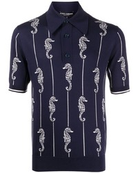 Dolce & Gabbana Seahorse Polo Shirt