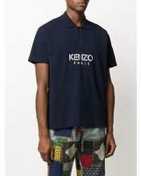 Kenzo Sport Logo Print Polo Shirt