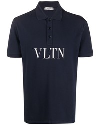 Valentino Vltn Logo Polo Shirt