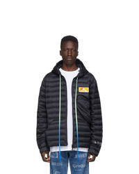 Off-White Navy Down Packable Puffer Jacket