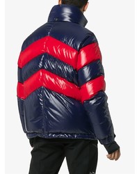 MONCLER GRENOBLE Striped Padded Hooded Jacket