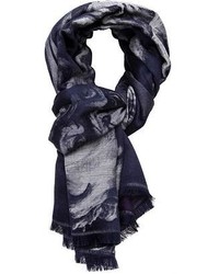 Paul Smith Architectural Print Scarf