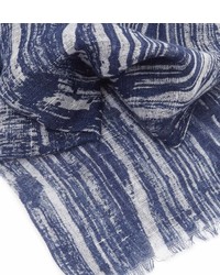 Reiss Jonnie Linen And Cotton Scarf