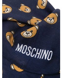 Moschino Toy Bear Print Scarf