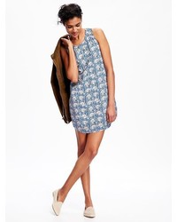Old Navy Printed Shift Dress For