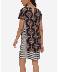 The Limited Scarf Print Shift Dress