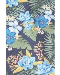 Lucky Brand Aloha Floral Print Woven Shirt