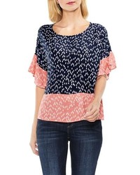 Vince Camuto Two By Ruffle Sleeve Shirt