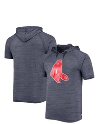 STITCHES Navy Boston Red Sox Raglan Hoodie T Shirt At Nordstrom