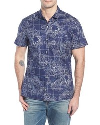 Tori Richard 21n 158w Trim Fit Camp Shirt