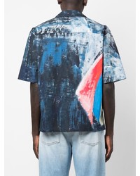 Marni Abstract Print Cotton Shirt